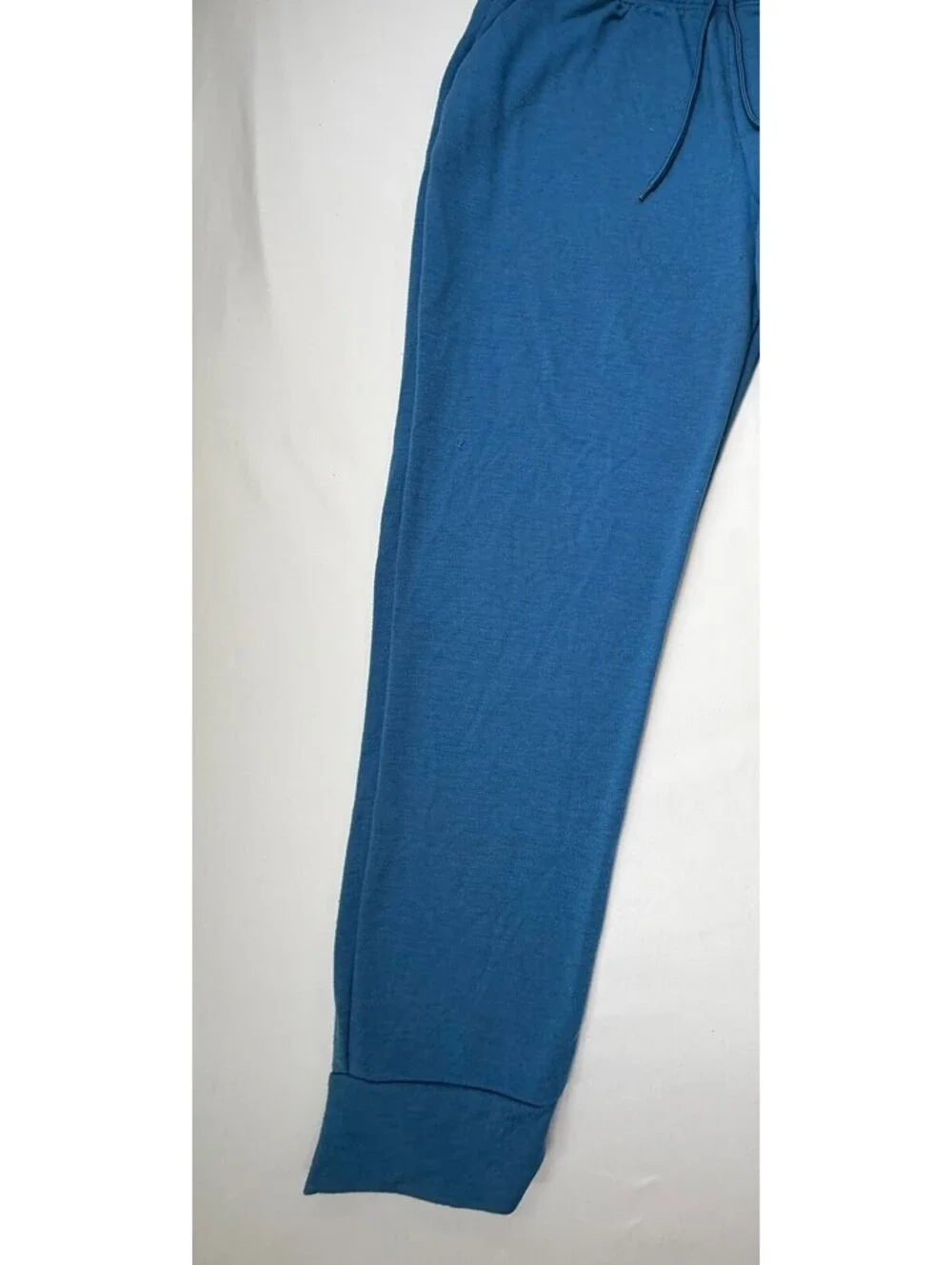 Athletic Men's Sweat Pants Jogger Elastic Waist Drawstring Size XL Blue